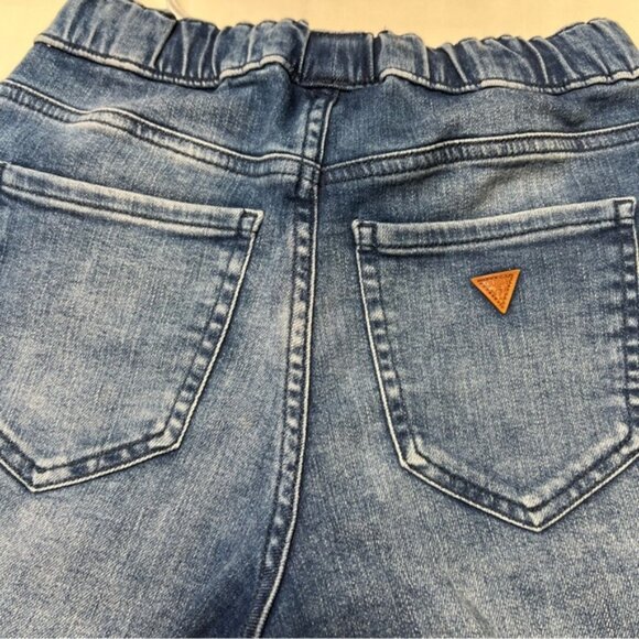 GUESS Women's Blue Denim Shorts - Picture 3 of 6